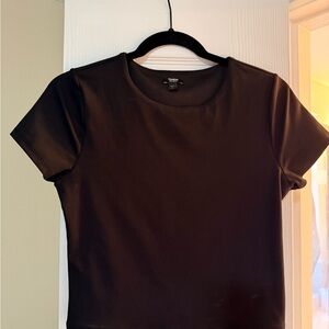 Express Black Short Sleeve Tee